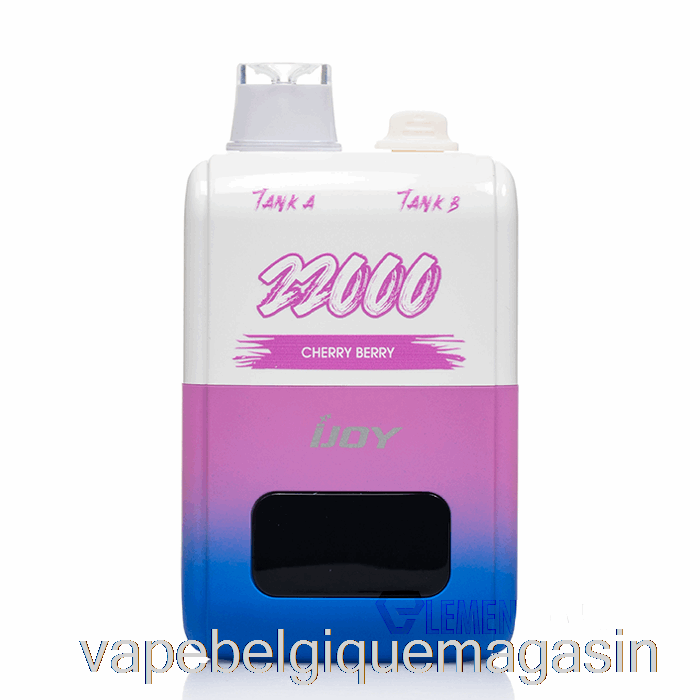 Vape Belgique Ijoy Sd22000 Baie De Cerise Jetable